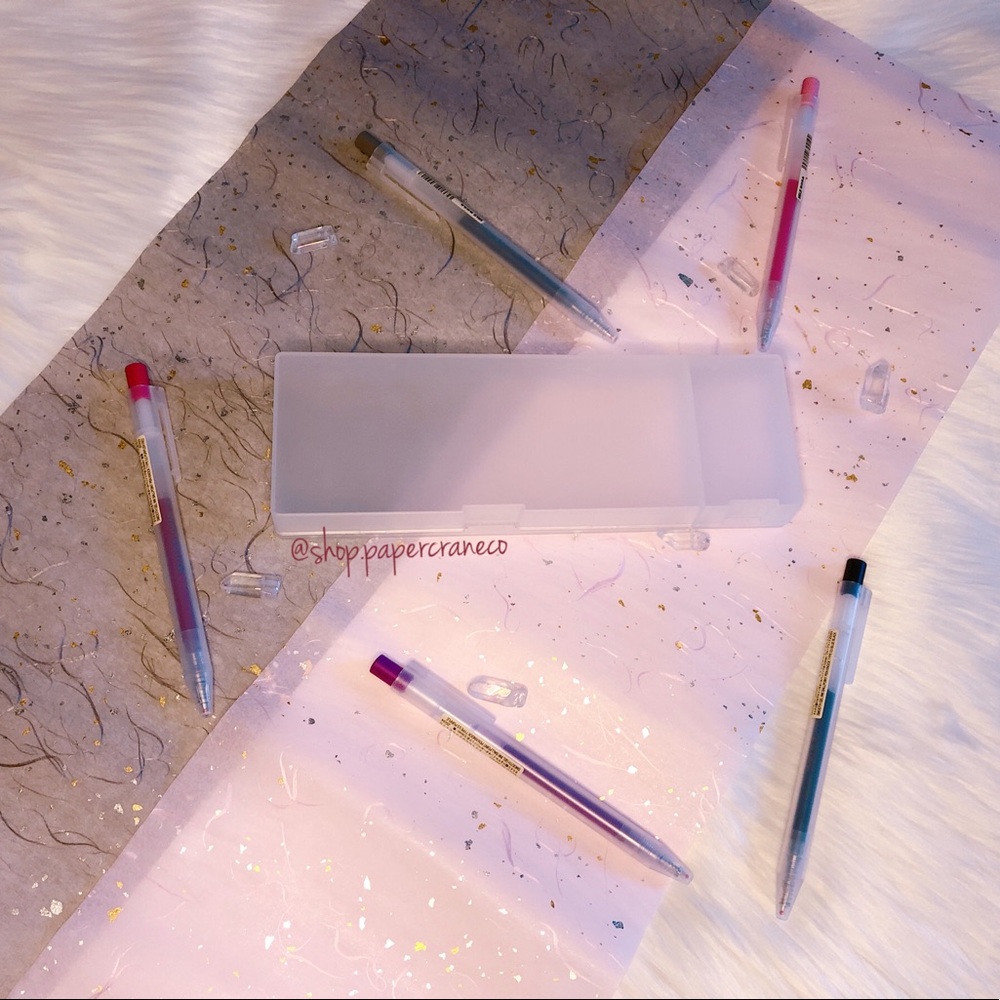 New Acrylic Clear Pencil Case